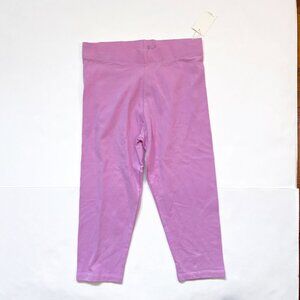 NWT Mini Boden Lilac-Pink Cropped Leggings, Size 13/14